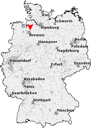 Karte von Bergedorf