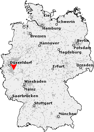 Karte von Rösrath