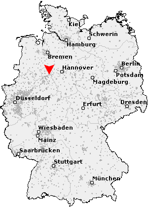 Karte von Hausberge