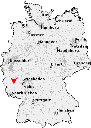 Karte von Büchenbeuren