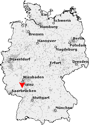 Karte von Battenberg (Pfalz)
