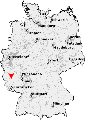 Karte von Bernkastel-Kues