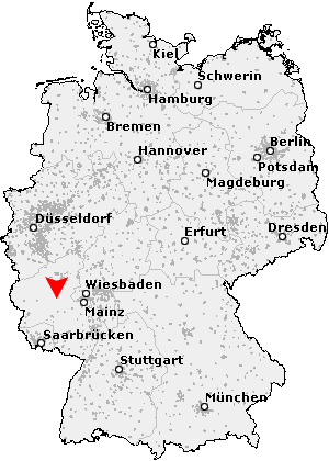 Karte von Biebern