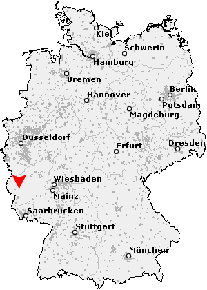 Karte von Binsfeld