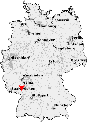 Karte von Bornheim, Pfalz