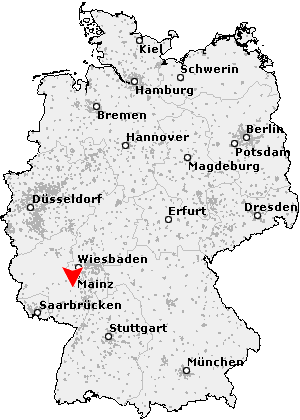 Karte von Freimersheim, Rheinhessen