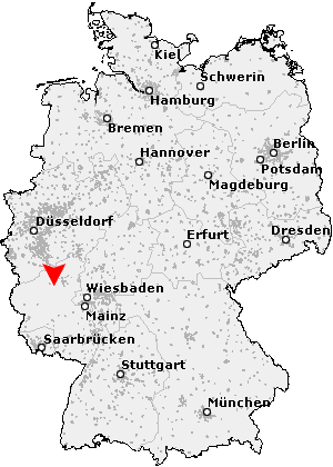 Karte von Gappenach