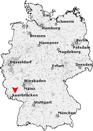 Karte von Herschweiler-Pettersheim