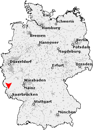 Karte von Korlingen