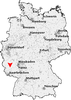 Karte von Langweiler bei Idar-Oberstein
