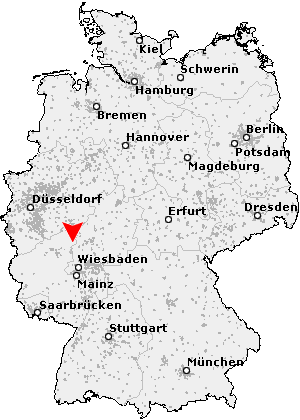 Karte von Neunkirchen, Westerwald