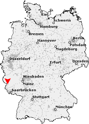 Karte von Trier