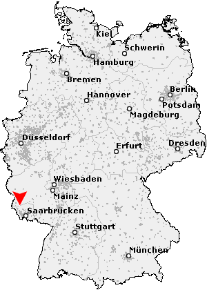 Karte von Losheim am See