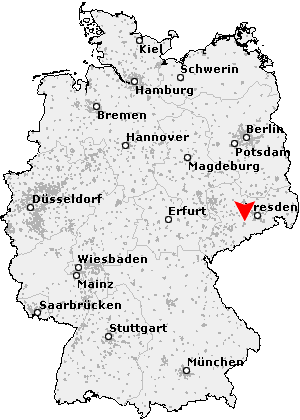 Karte von Niederschöna