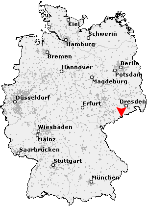 Karte von Deutschneudorf