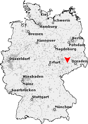 Karte von Geringswalde