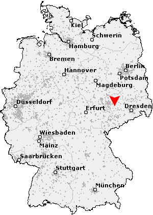 Karte von Großbothen