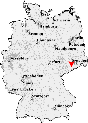 Karte von Großhartmannsdorf