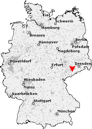Karte von Großolbersdorf