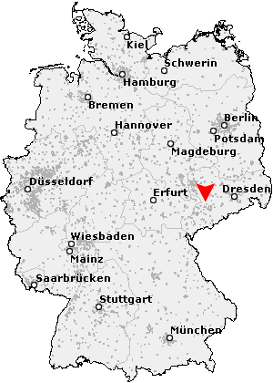 Karte von Lunzenau
