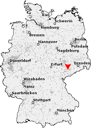 Karte von Oberlungwitz