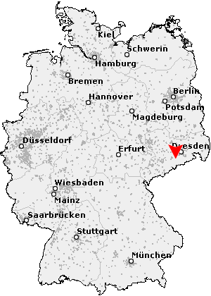 Karte von Pretzschendorf