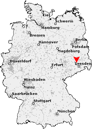 Karte von Priestewitz