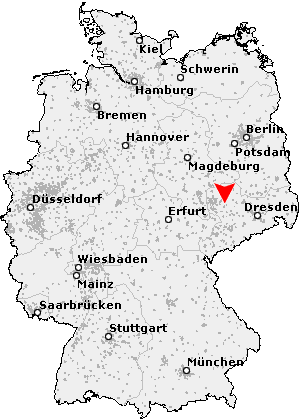 Karte von Trebsen / Mulde