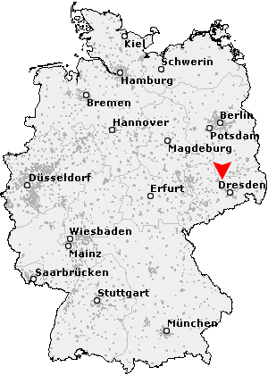 Karte von Wildenhain
