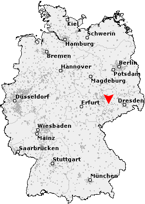 Karte von Köttwitzsch