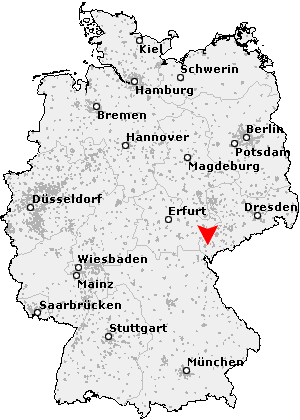Karte von Thoßfell