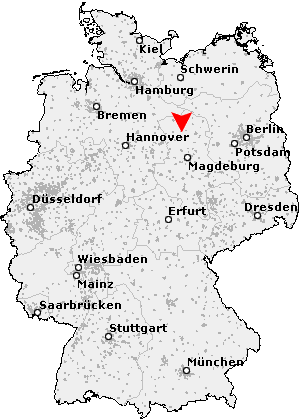Karte von Algenstedt