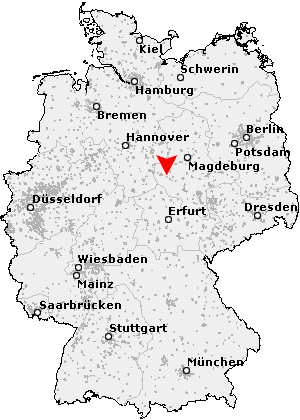 Karte von Blankenburg