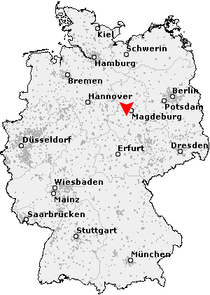 Karte von Etgersleben