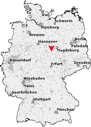 Karte von Halberstadt