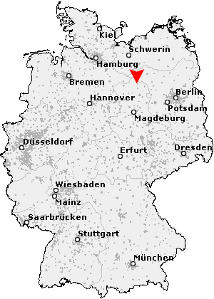 Karte von Seehausen (Altmark)