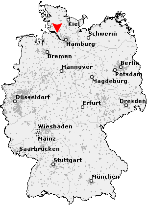 Karte von Borsfletherbüttel
