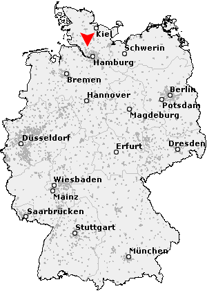 Karte von Groß Offenseth-Aspern