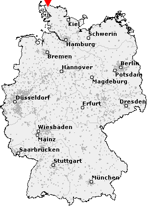 Karte von Holm bei Süderlügum