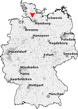 Karte von Klein Offenseth-Sparrieshoop