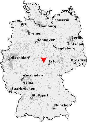 Karte von Behringen