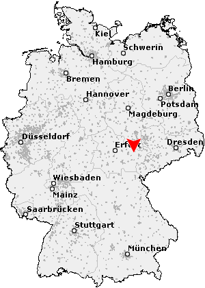 Karte von Bad Klosterlausnitz