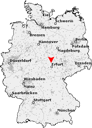 Karte von Greußen