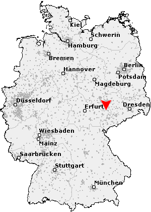 Karte von Großröda