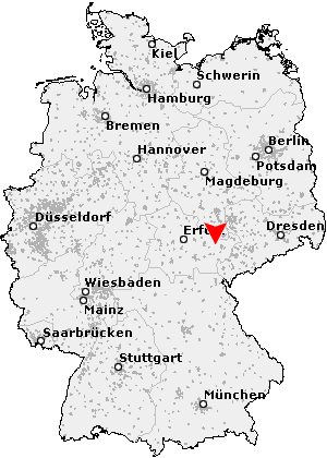 Karte von Kraftsdorf
