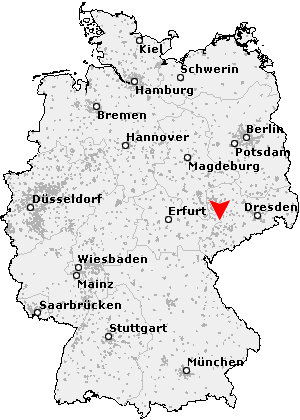 Karte von Langenleuba-Niederhain