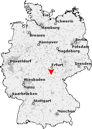 Karte von Masserberg