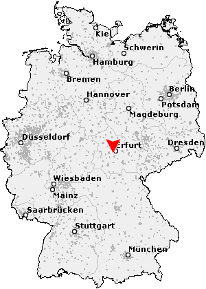 Karte von Neudietendorf