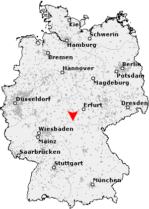 Karte von Sülzfeld