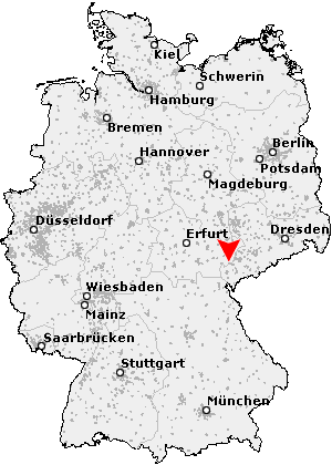 Postleitzahl Greiz Thüringen (PLZ Deutschland)